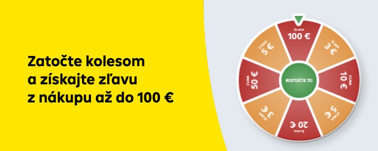 KOLESO ŠTASTIA ROZDÁVA PARÁDNE ODMENY