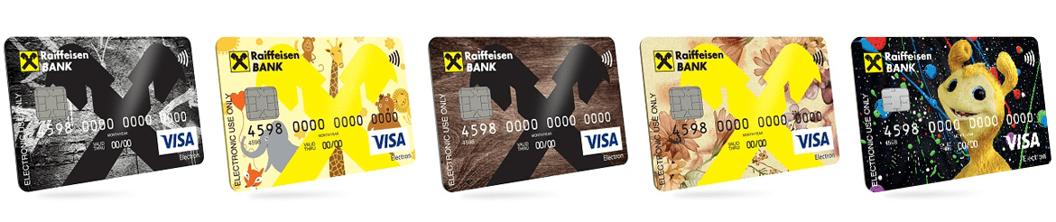 debetné karty Raiffeisen banky