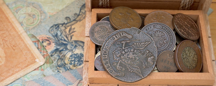 stare mince 700px | Raiffeisen banka prvé papierové peniaze