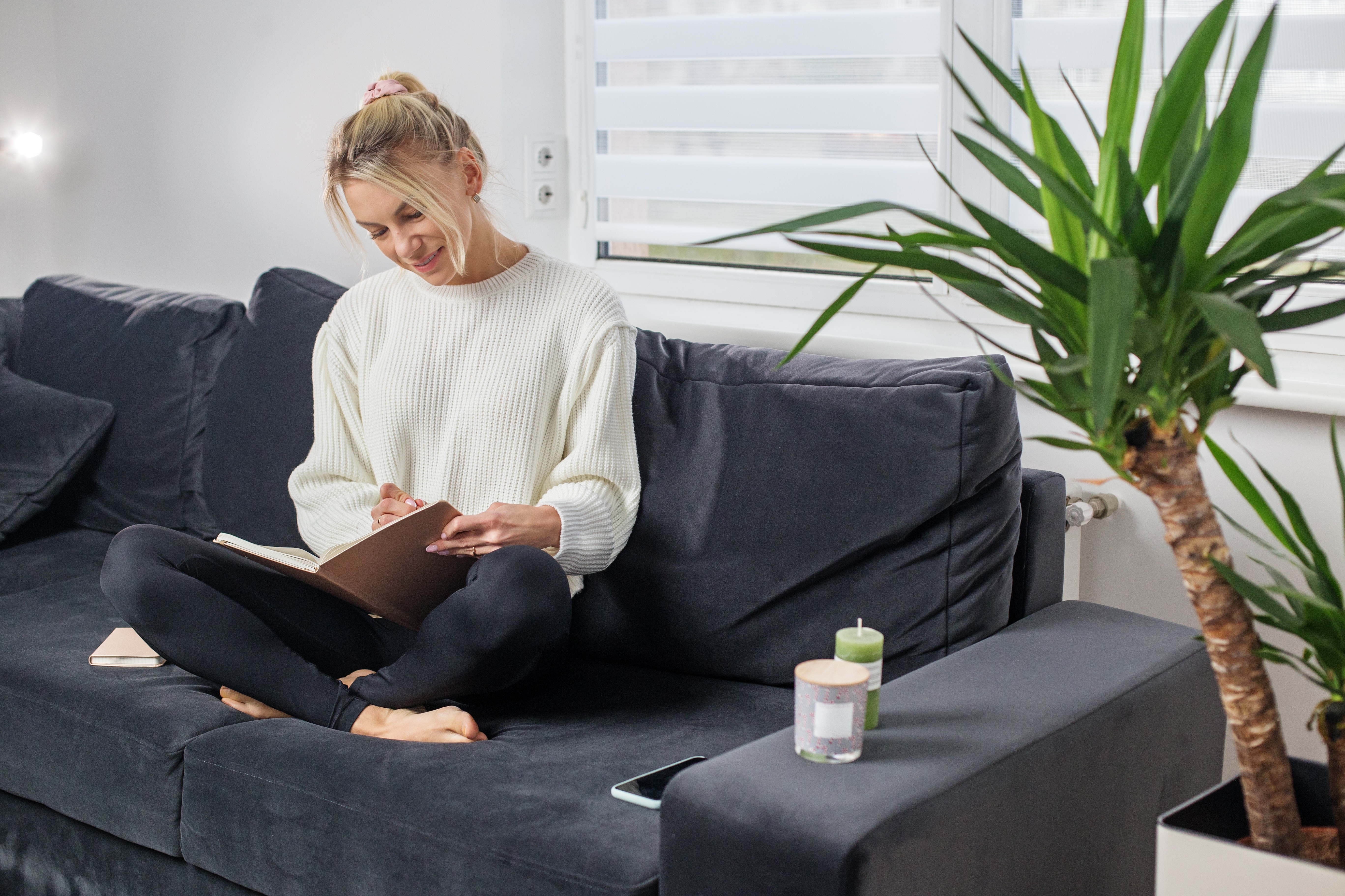 žena zvládajúca stres