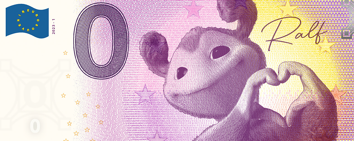 Zberateľské bankovky: Získajte Ralfovu bankovku pre radosť